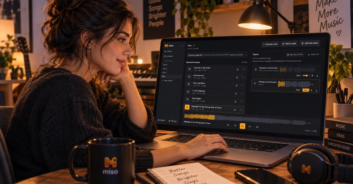 Developer Builds Miso, a Local AI Music Studio with Database and GPU Models