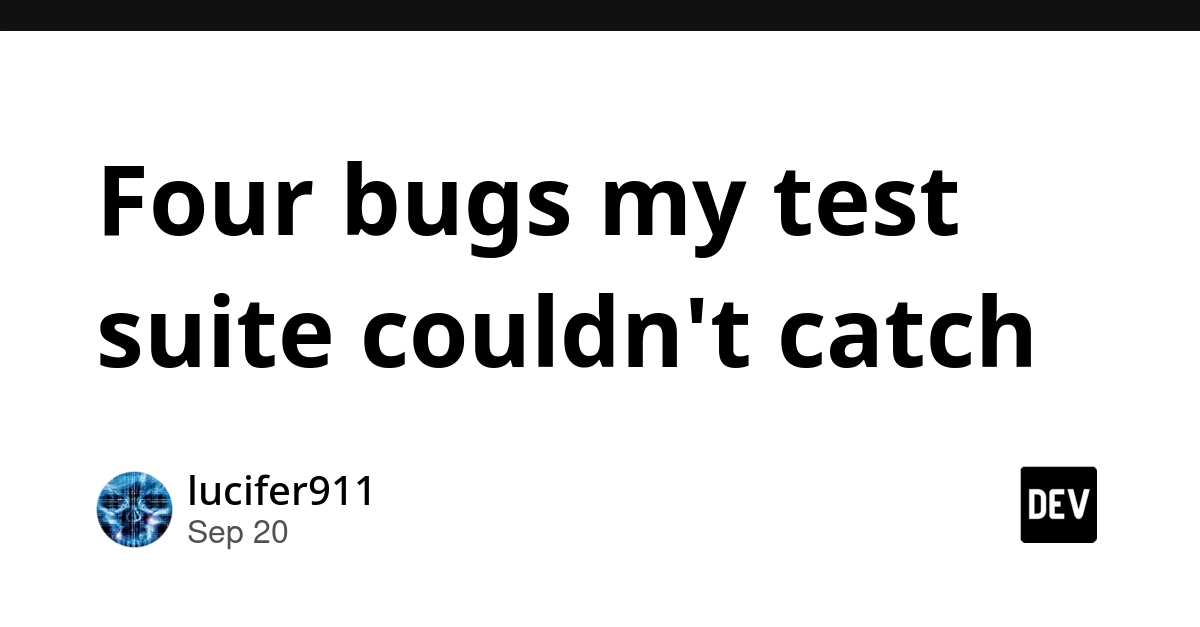216 Tests Passed, But Messenger Feature Failed: The Bugs Eluding Test Suites