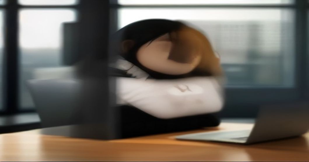 Hugging Face logo displayed prominently on a laptop screen