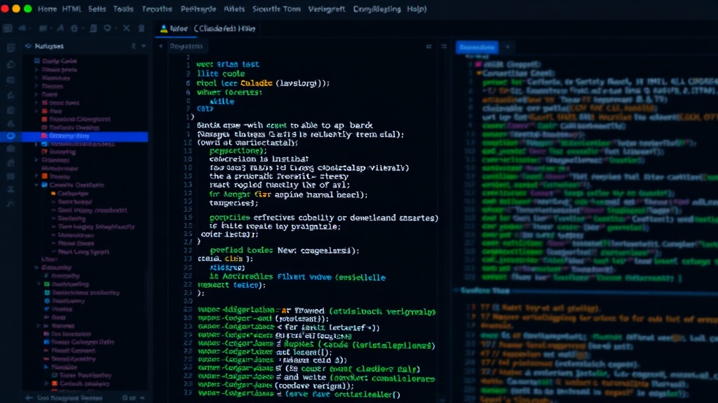 Generated HTML and CSS code from Claude Code, forming the app's frontend structure