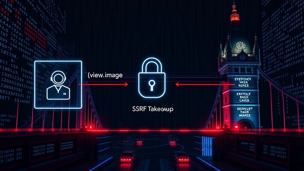 Diagram illustrating the Flask app's /view_image endpoint and its SSRF function
