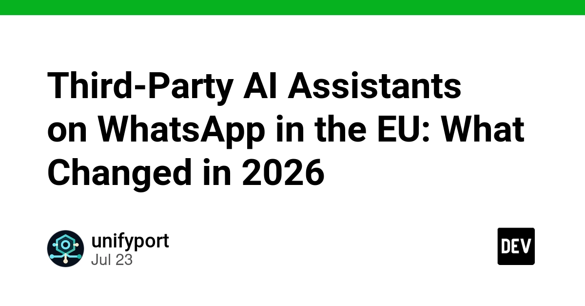EU Orders Meta to Restore Free WhatsApp AI Assistant Access