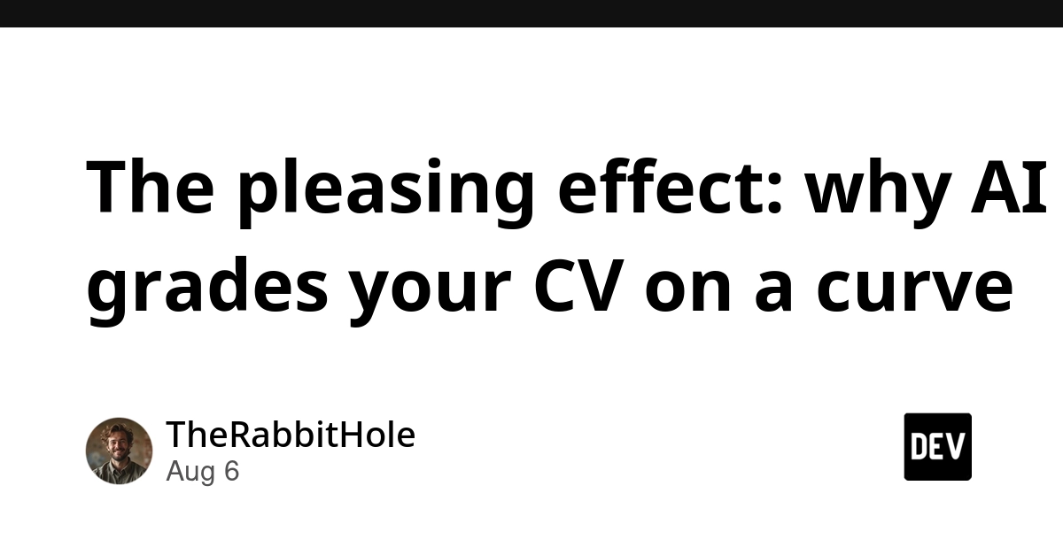 AI CV Graders Exhibit "Pleasing Effect," Skewing Feedback