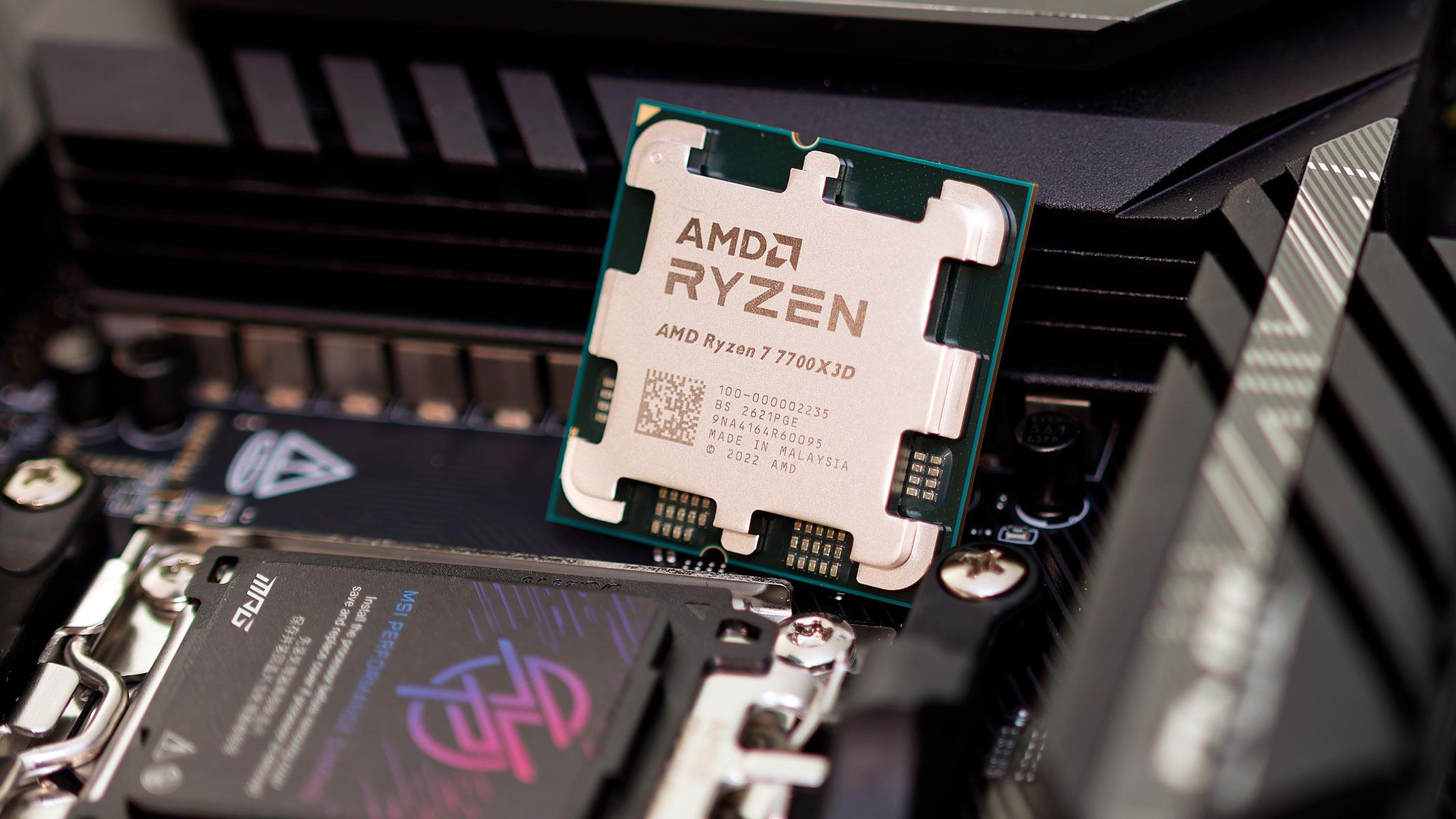 AMD Ryzen 7 7700X3D Delivers 3D V-Cache Gaming at a Lower Price