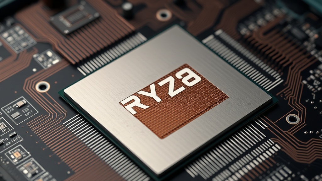 AMD Ryzen 7 7700X3D processor die shot highlighting 3D V-Cache stack
