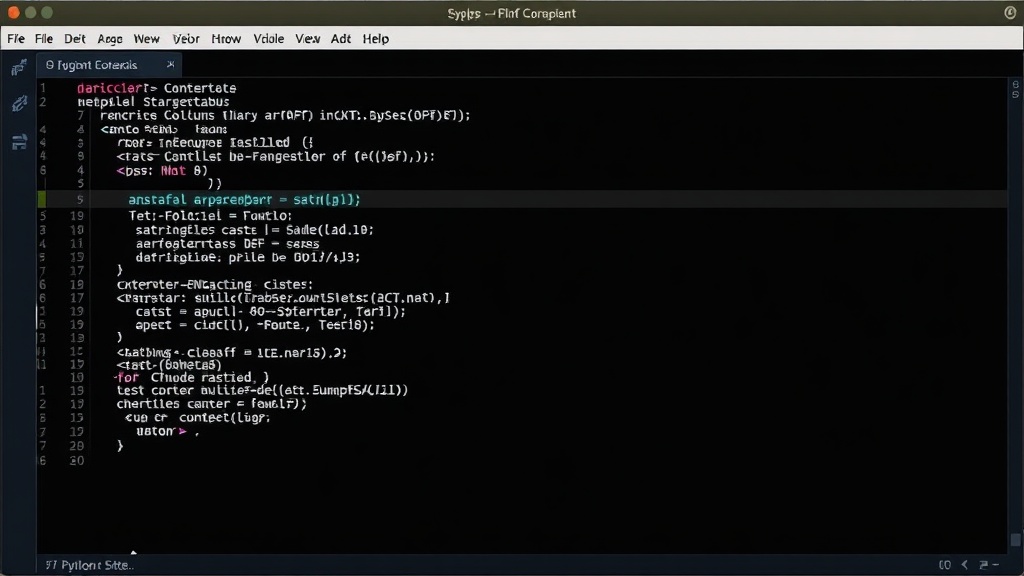 Python script output showing generated airfoil coordinates for .dxf conversion