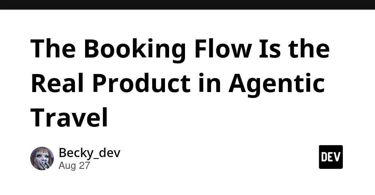 Agentic Travel's True Value Lies Not in Search, but Booking