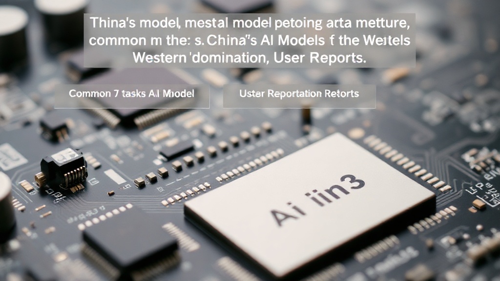 Comparison chart of AI model performance metrics for common tasks