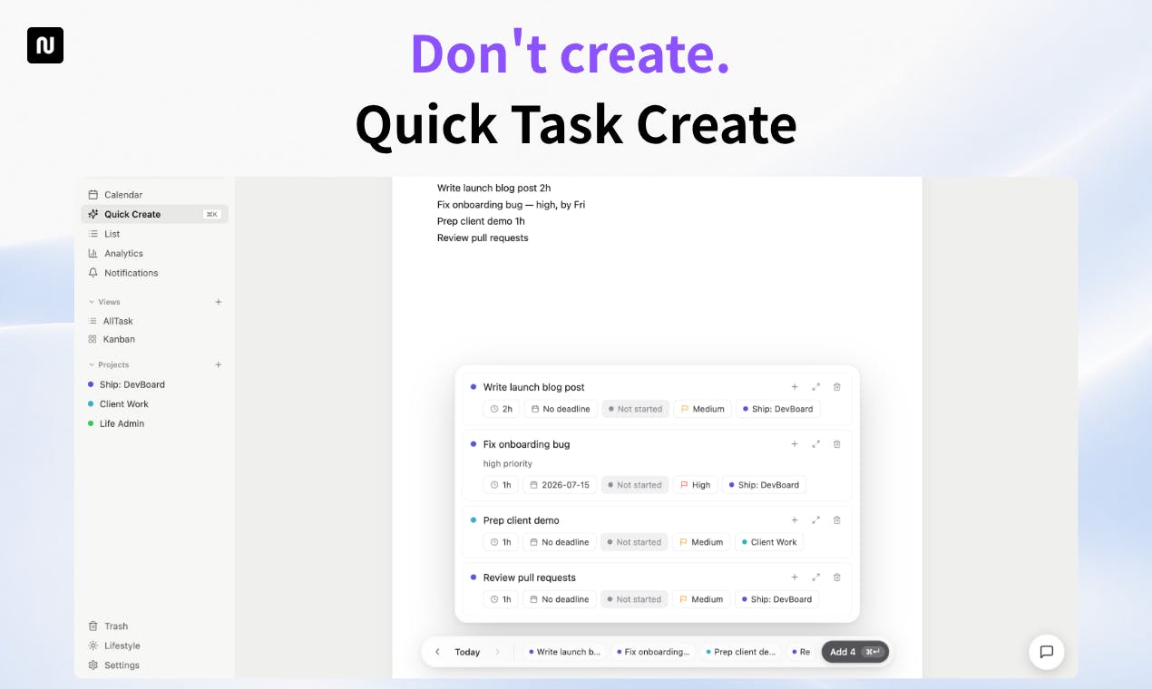 Nudge 2.0 Automates Weekly Scheduling with AI