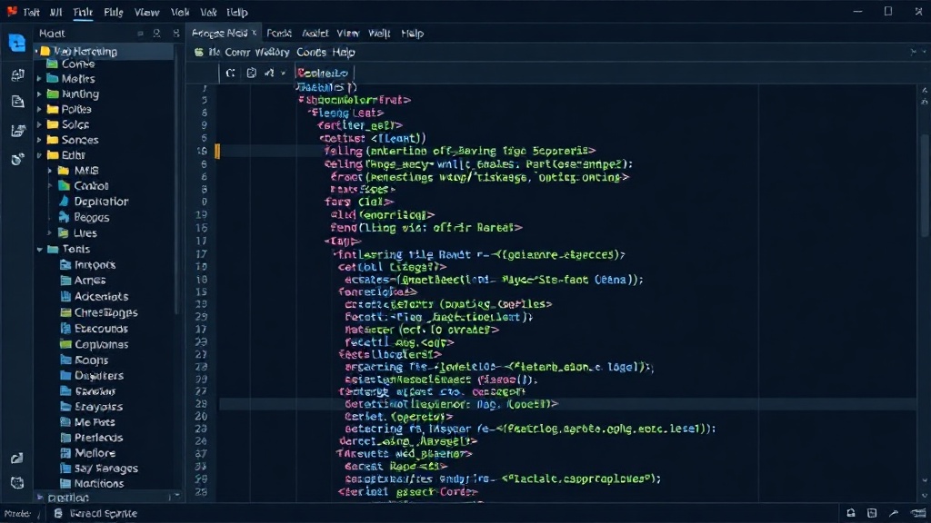 Typical folder structure of a web application codebase