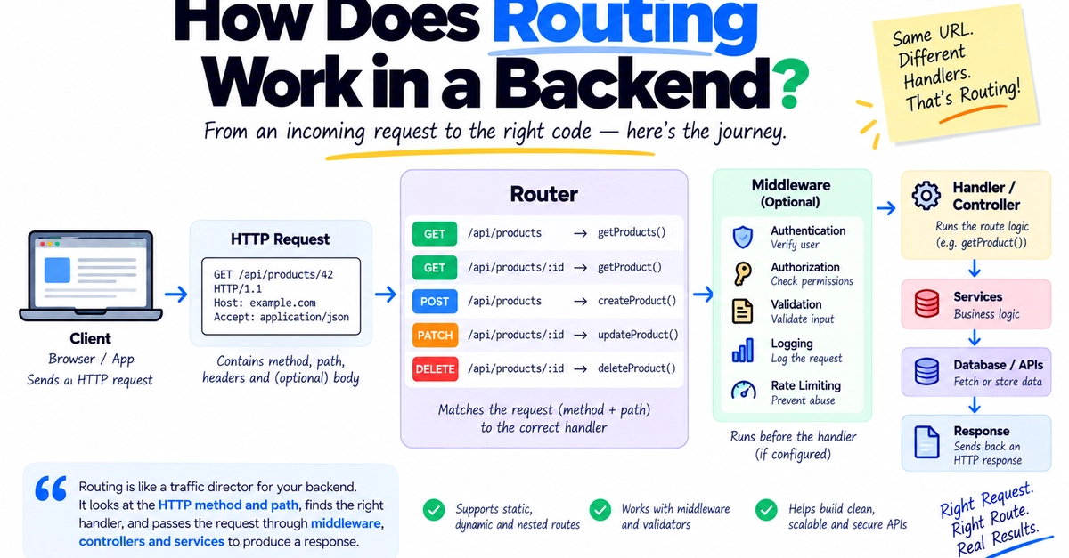 Backend Routing: How Servers Map Requests to Code