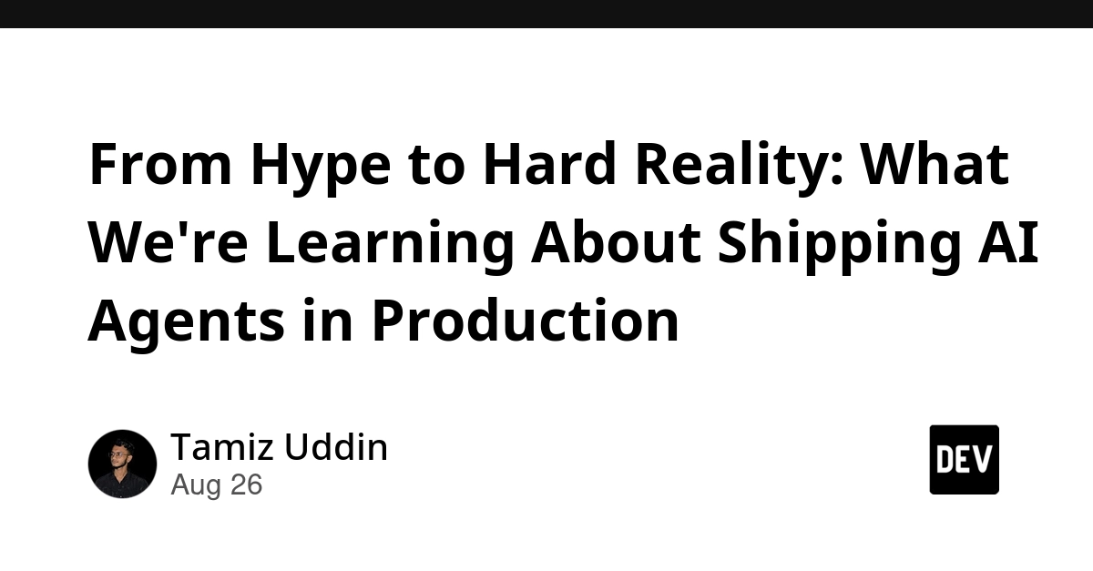 AI Agents in Production: The Hard Reality Beyond Demos