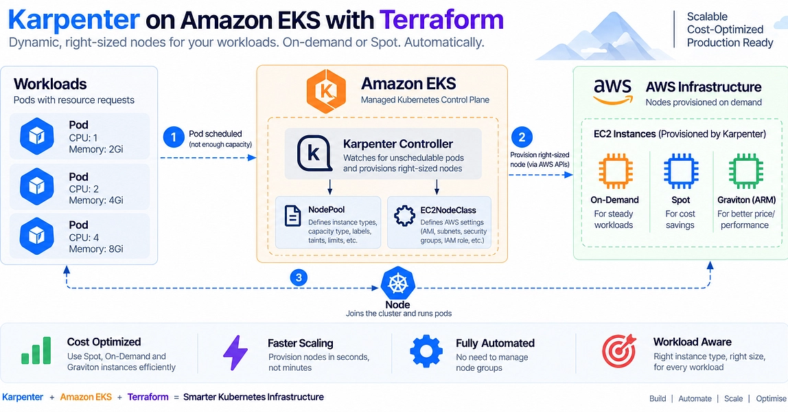 Karpenter on EKS: Automate EC2 Scaling with Terraform