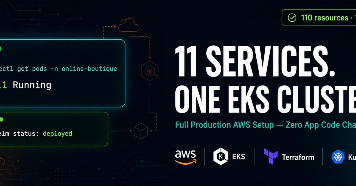 Google's Online Boutique Runs on AWS EKS With Zero App Code Changes
