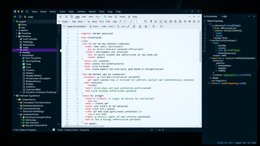 SpecForge user interface showing a formal specification being authored.