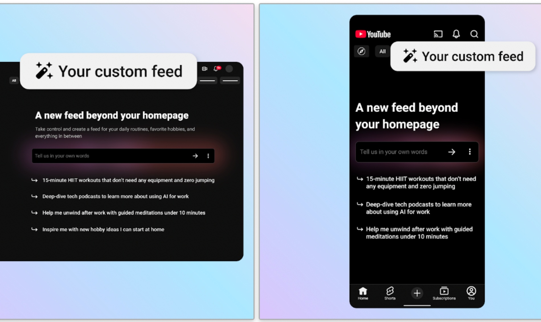 YouTube Expands Custom Feeds as Bluesky Boosts Video Length