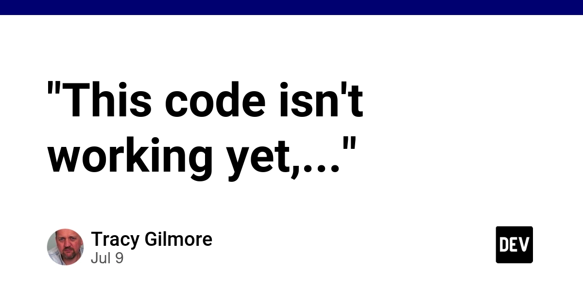 The Universal Cries of "My Code Doesn't Work": A Developer's Litany