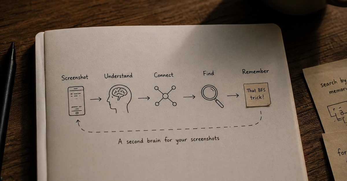 Pomniter aims to make screenshots searchable memories