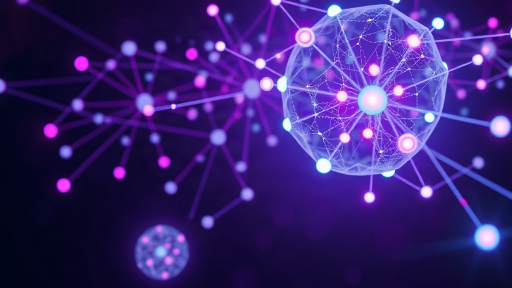 Conceptual art depicting AI seamlessly integrated into human life, enhancing creativity and well-being.