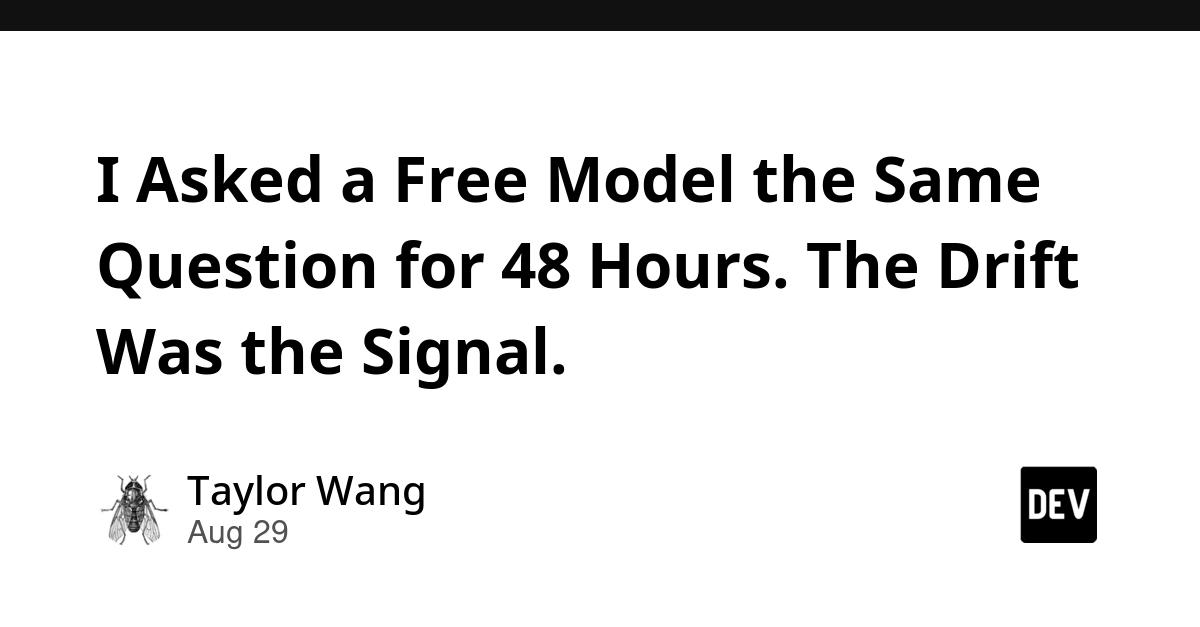 Free LLM Stability Test: 48 Hours of Input Shows Output Drift
