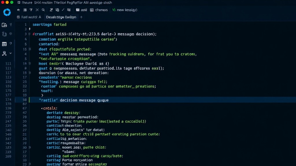 Example of an AI-generated ADR draft for a message queue decision.