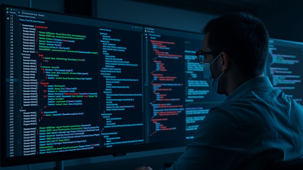 Developer integrating Exchange Rates API into financial software backend