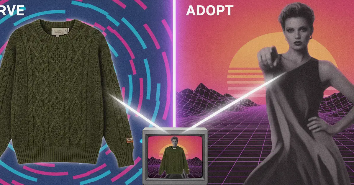 AI dresses models from flat-lay photos in 60 seconds