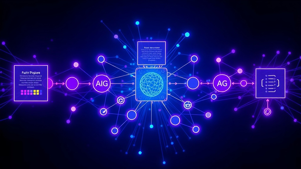 Diagram illustrating the flow of data in a Retrieval-Augmented Generation (RAG) system