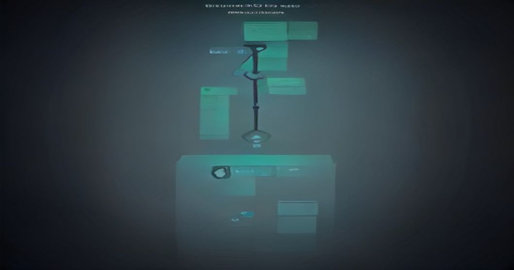 Visual representation of an AI agent's decision tree diverging due to configuration changes