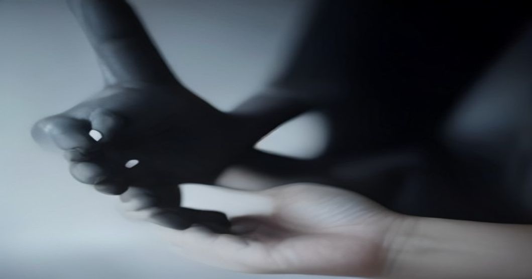 Developer demonstrating hand gestures for AI coding agent control