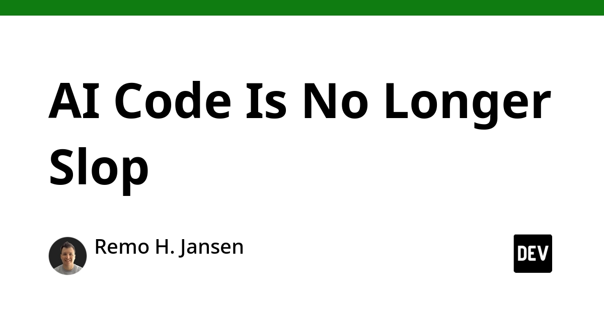 AI Code Generation Matures Beyond Unreliable 'Slop'