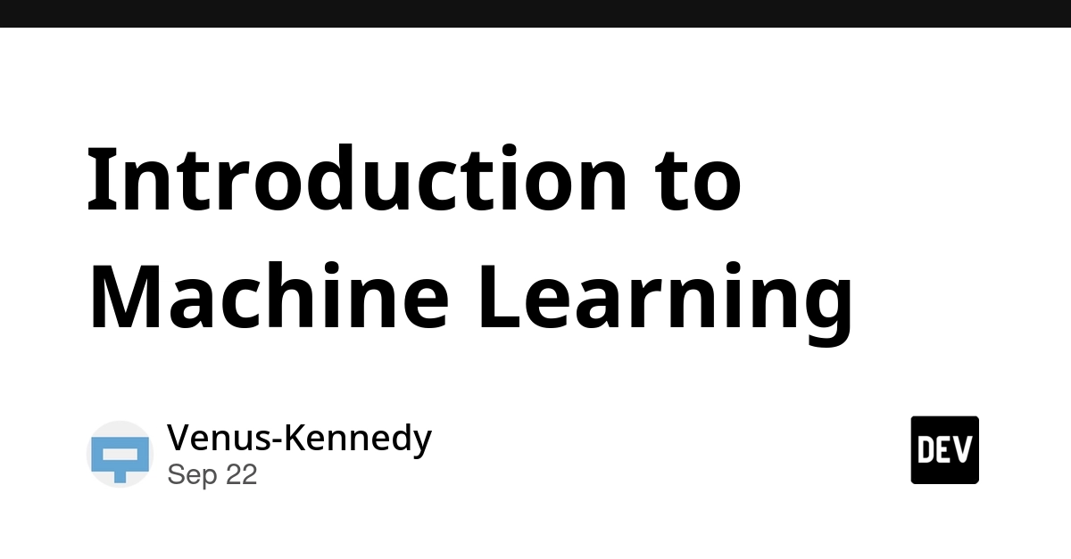 Machine Learning: Learning from Data Without Explicit Programming