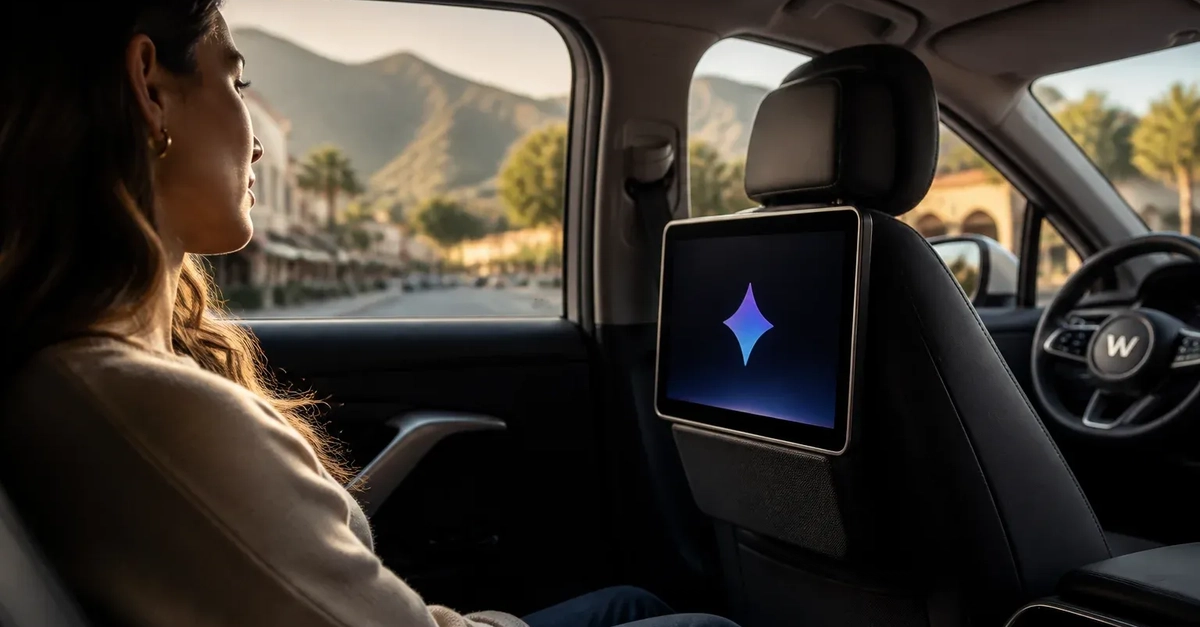 Gemini Powers New Rider Assistant in Waymo's Ojai Robotaxis