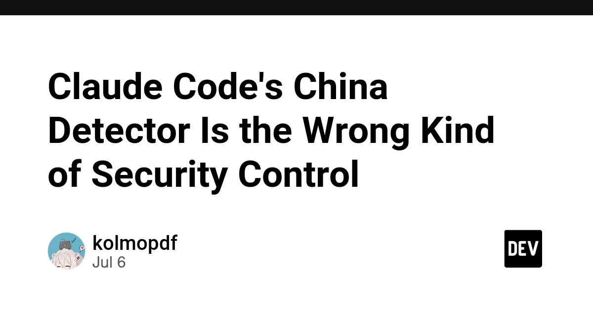 Anthropic's Claude Code Detector Sparks Trust Issues for Developers