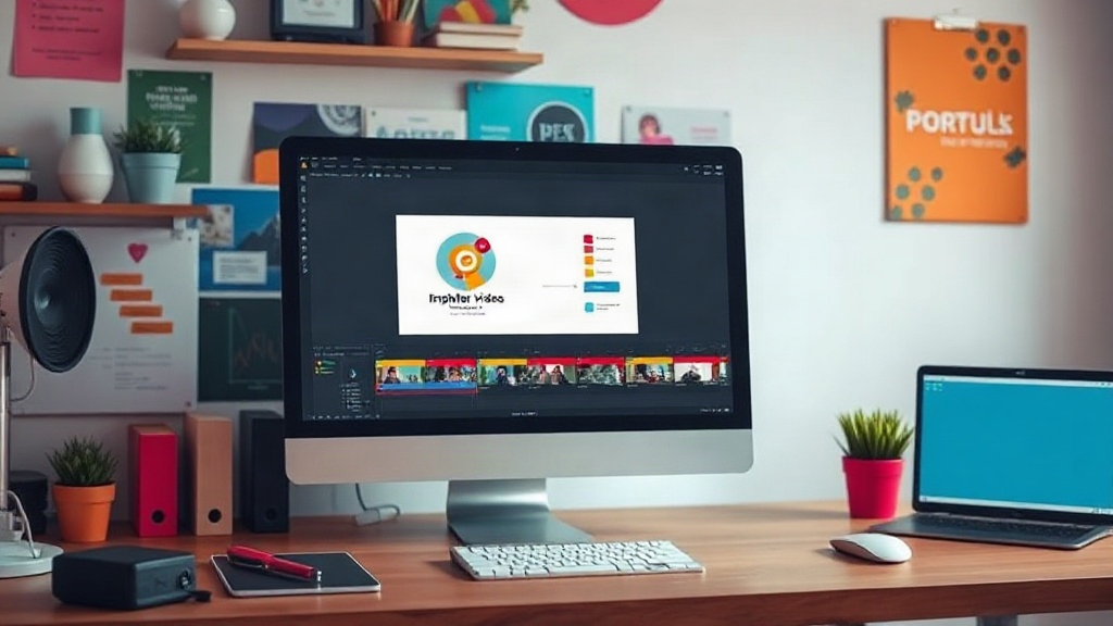 Opus 5.5 interface showing a generated explainer video project timeline
