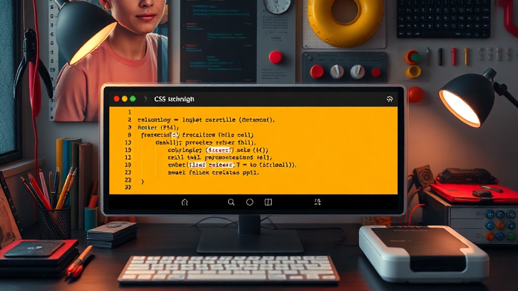 CSS code snippet showing inset/outset border implementation for a button