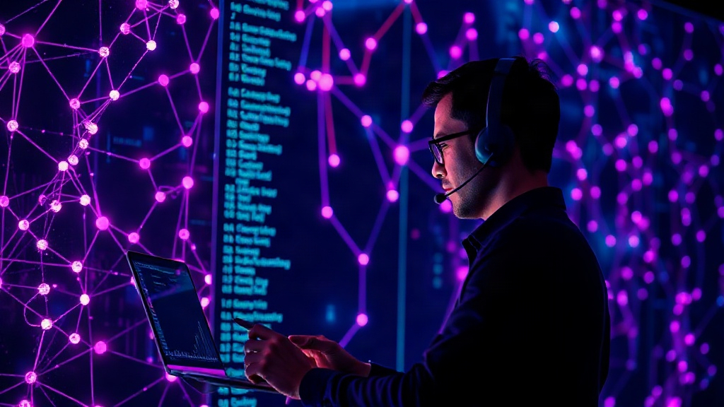 Support analyst reviewing call logs and customer interaction history