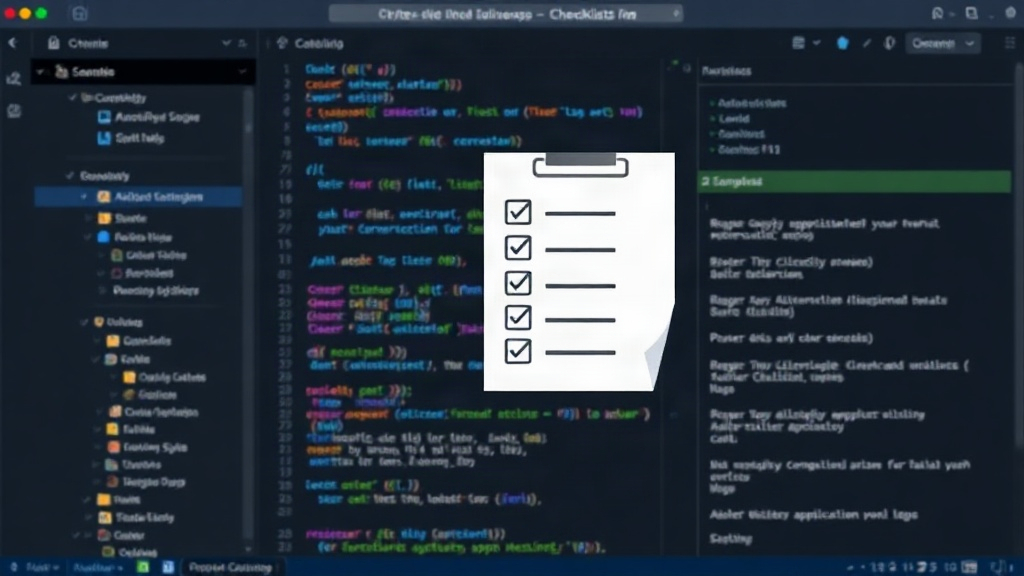 Checklist item example for Kubernetes application security review status