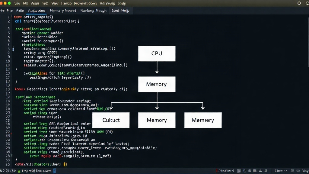 Diagram illustrating Linux cgroups hierarchy for CPU and memory resource control
