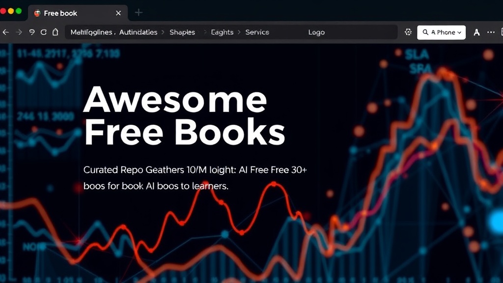 Screenshot of the 'Awesome Free AI Books' repository homepage