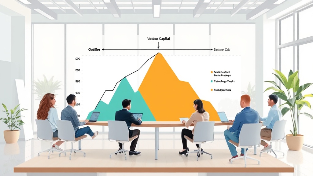Illustration of a venture capital portfolio with one massive outlier investment.