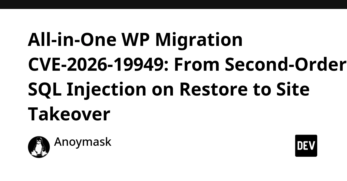 All-in-One WP Migration Vulnerability Allows Site Takeover