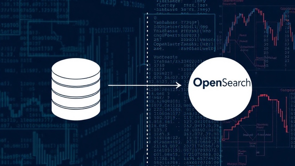 Diagram comparing database transaction optimization vs. OpenSearch search optimization