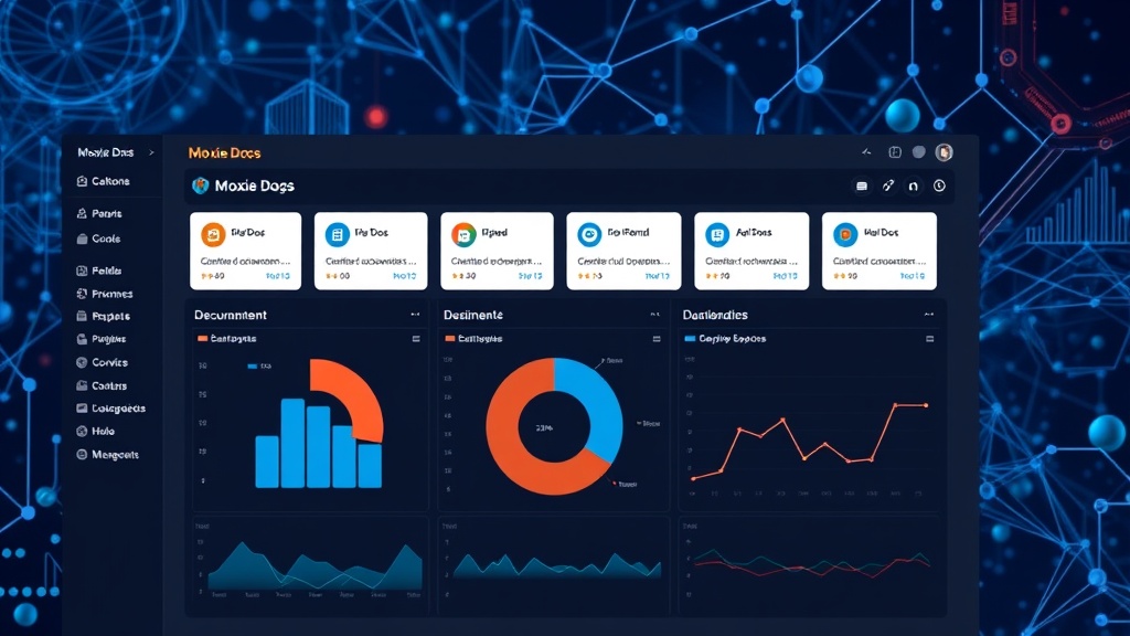 Moxie Docs dashboard interface showcasing automated documentation generation options