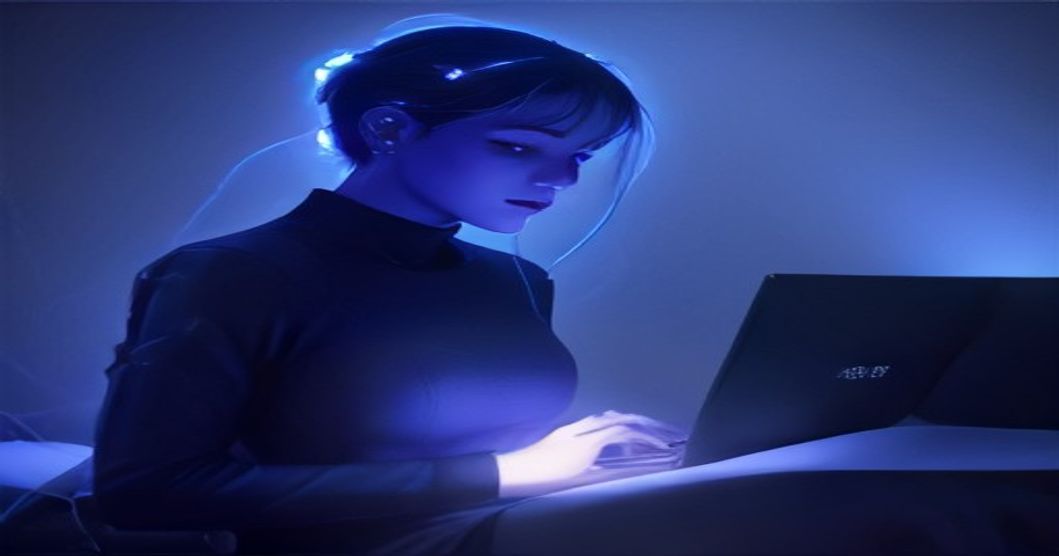 A split image showing a person using a laptop with AI tools and another person reading a physical book.