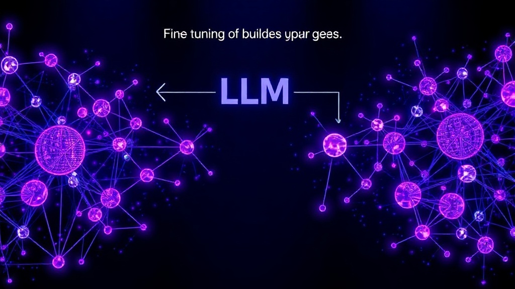 Diagram illustrating the fine-tuning process for a custom LLM