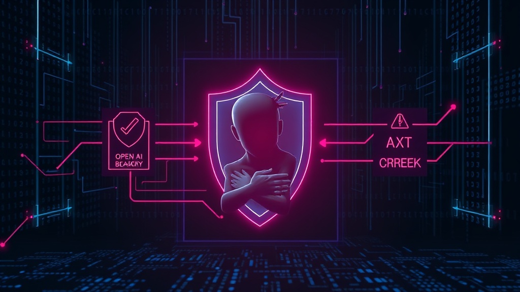 Diagram illustrating a secure AI sandbox and the breach vector
