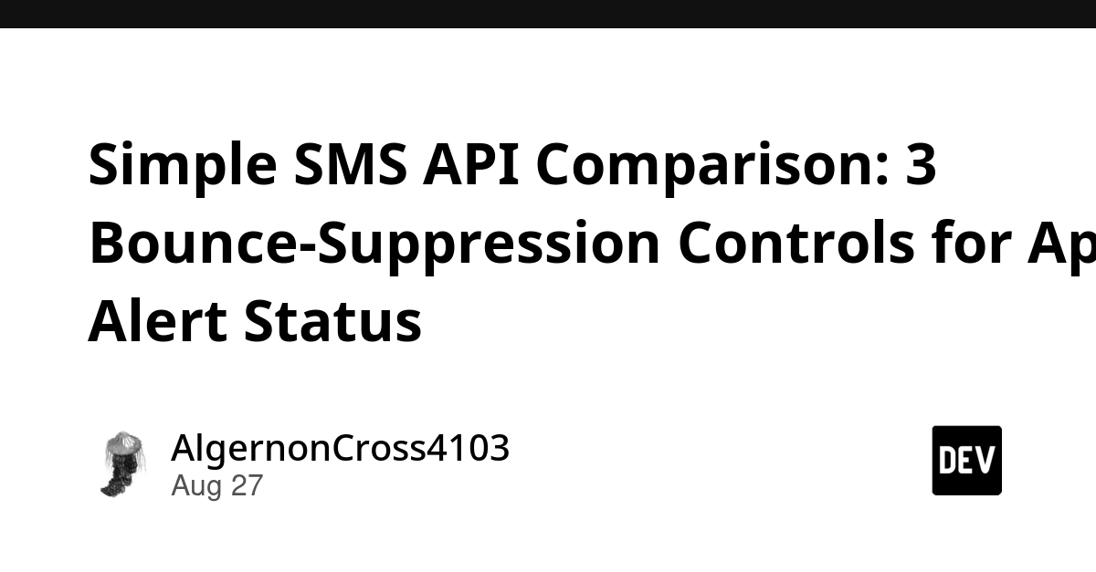 SMS API Bounce Suppression: Idempotent Status Ledgers Crucial for SaaS Alerts