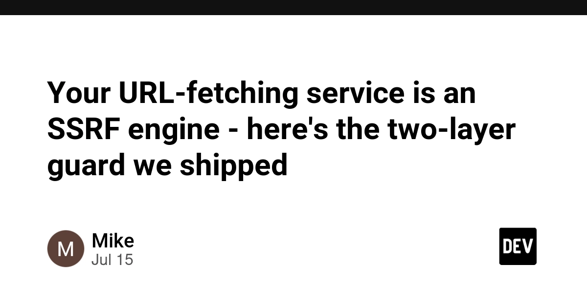NorthDuty Shields URL Fetching Services from SSRF Attacks
