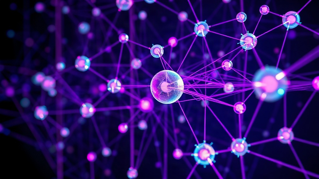 Conceptual illustration of AI processing multimodal data streams like text, images, and audio.